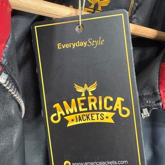 America Jackets Harley Quinn Suicide Squad Leather Jacket Size Large - Picture 12 of 12